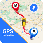 GPS 지도 내비게이션 라이브 지도 아이콘