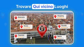 1 Schermata Mappe GPS Navigazione Live Map