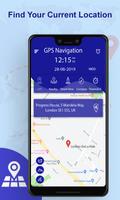 GPS Map Route Navigation Traffic App capture d'écran 1
