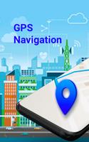 GPS Navigation Route Finder Cartaz