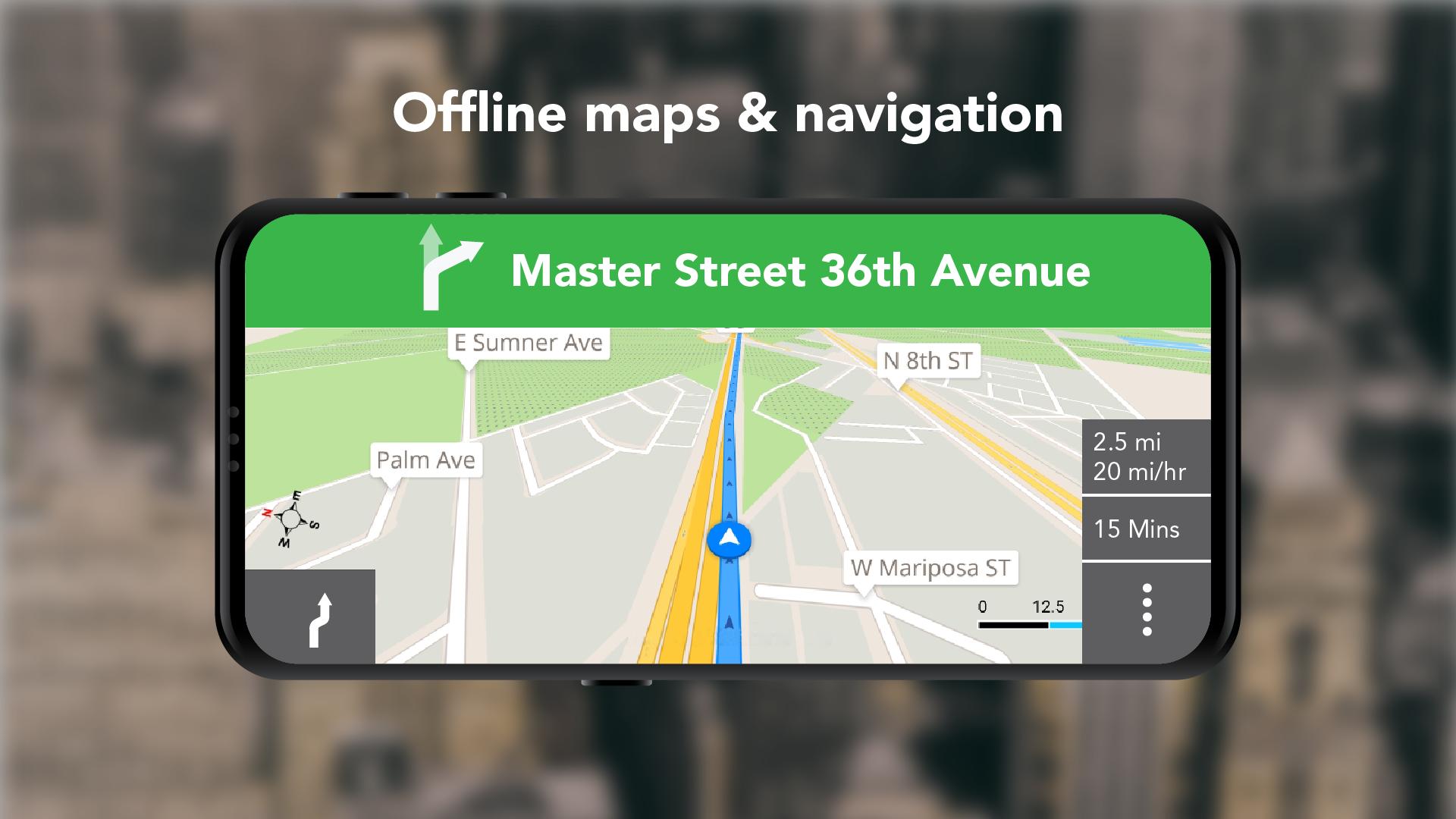 GPS Offline Maps & Navigation for Android