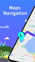 Maps -navigation, offline, GPS постер