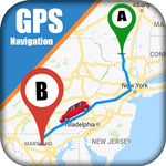 GPS Maps, Directions 2019 - GPS Driving Navigation icon