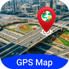 GPS-карты - живая навигация иконка