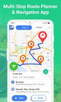 GPS 経路 プランナー  経路 ファインダ ポスター
