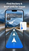 Driving directions, GPS Maps الملصق