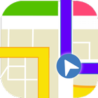 Routeplanner: Reisassistent & gratis GPS-kaarten-icoon