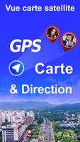 Satellite: Cartes de la Terre Affiche