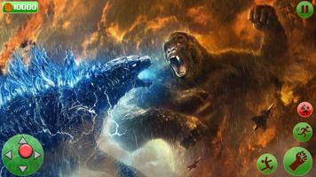 Monster Gorilla Rampage Attack ảnh chụp màn hình 2