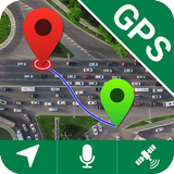 GPS Navigation Map Route Find Zeichen