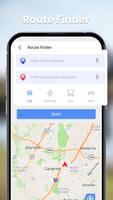 planejador de rota GPS ao vivo imagem de tela 1