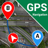 GPS Kartennavigation Zeichen
