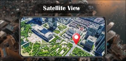 Live Earth Map & GPS imagem de tela 2
