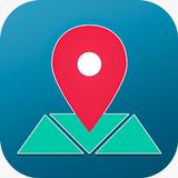 ملاحة GPS وخرائط حية أيقونة