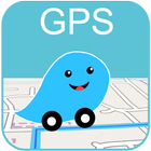 Free Wayse  GPS navigation walkthrough ícone