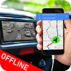 Offline Route Directions & Satellite Traffic Map icon