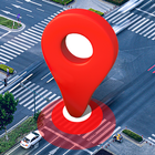Peta Navigasi GPS ikon