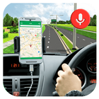 Live GPS Route Finder Voice Navigation Street View آئیکن