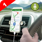 GPS Route Map Traffic Navigation App icône