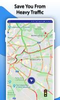 GPS Route Map Traffic Navigation App capture d'écran 1