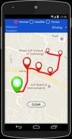 itinéraire de la carte GPS capture d'écran 3