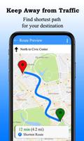 GPS Live Street View Map Earth captura de pantalla 1