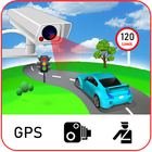 Speed Camera Detector Free - GPS Speedometer Live icon