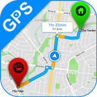 Công cụ tìm đường GPS biểu tượng
