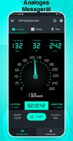 Schrittzähler, GPS-Tachometer Plakat