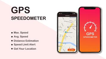 Velocímetro GPS - cuentakilómetros, medidor de Poster