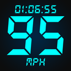 GPS Đồng hồ tốc độ - Đo đường biểu tượng