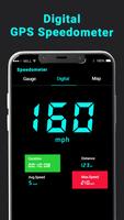 GPS Speedometer, Speed Tracker Poster