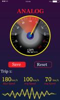 Tampilan GPS Speedometer HUD: Peringatan Batas screenshot 2