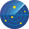 GPS fix : GPS Test, Compass App & Satellites Radar ikon