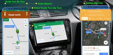 全球定位系統, 路線查找器- 語音導航和 路線圖