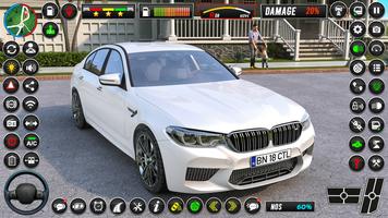 Car Driving 3D Car School Game ảnh chụp màn hình 1