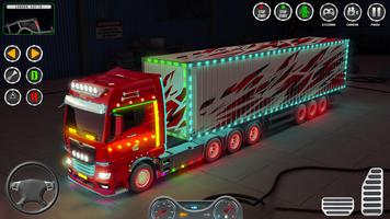 Machinery Cargo truck Game الملصق