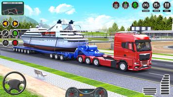 Machinery Cargo truck Game تصوير الشاشة 2
