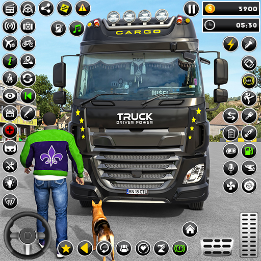 本物のトラック運転トラックゲーム