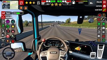 City Truck Game Transport Game ポスター