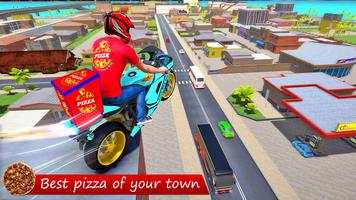 Pizza Bike Stunt screenshot 2