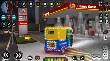 Real Rickshaw Game - Taxi Game screenshot 3