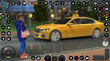 偉大的出租車遊戲3d：出租車模擬瘋狂出租車駕駛模擬器 截圖 2