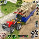 Modern Farming Tractor Game 3D icône