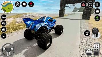 Real Monster Truck Game 3D پوسٹر