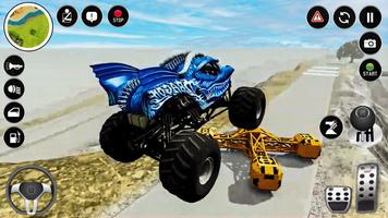 Monster Car Game - Stunt Game screenshot 2