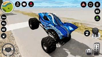 Monster Car Game - Stunt Game screenshot 3