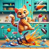 Crazy Cat Prank Game أيقونة
