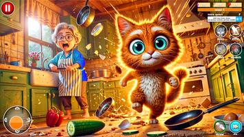 Angry Gran: Bad Cat Simulation تصوير الشاشة 3