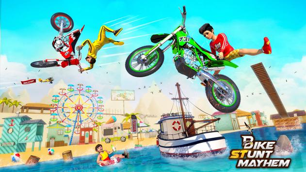 Impossible Track Bike Stunt Racing: New Games 2020 海报